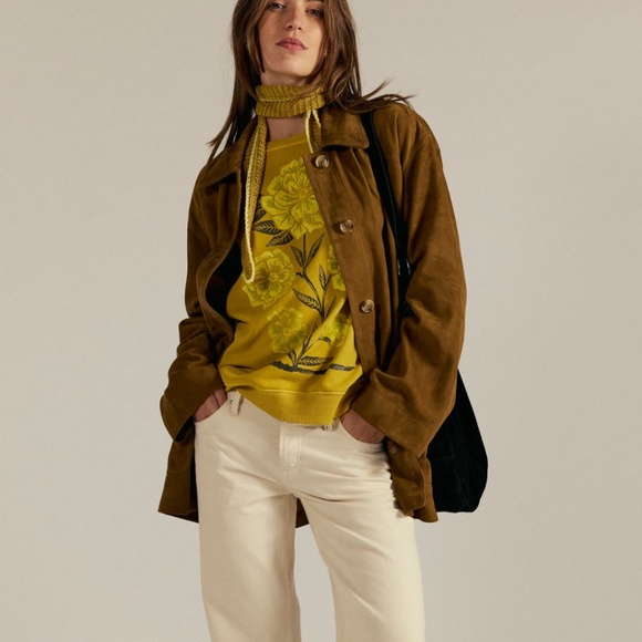 Coming Soon We The Free Graphic Camden in Lemon Party Combo sz M NWT $98R - Picture 3 of 4